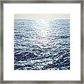 Affectionate Glare Of The Ocean Framed Print