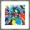 African Dancers No. 1 Framed Print