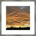 After The Storm Sunset 5 Framed Print