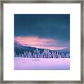 After Winter Storm Framed Print