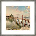 Agios Sostis Island In Zakynthos, Greece Framed Print