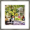 Alameda  Afternoon Drive Framed Print