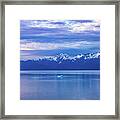 Alaska Inside Passage Sunset Vi Framed Print