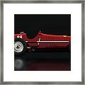 Alfa Romeo 8c From 1935 Lateral View Framed Print