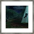 Alien Abduction Framed Print