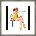 All In Favor Say Ah By Enoch Bolles Vintage Illustration Xzendor7 Art Reproductions Framed Print