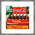 All Things Coca Cola Framed Print