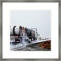 All Weather Trucker Framed Print