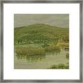 Almyros Lake Framed Print