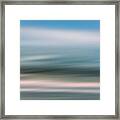 Altered Reality 44 - Impressionistic Sea Scene Framed Print