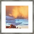 Amazing Cloud Sunset Framed Print