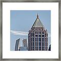 America Strong Atlanta - Atlanta Skyline 2 Framed Print