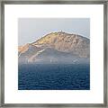 An Afternoon Sailing Past Isla Alto Velo Of The Dominican Republic Panoramic Framed Print
