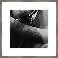 An Enigmatic Smile Framed Print