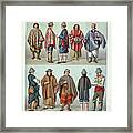 Ancient Indigenous American Clothing P1 Framed Print