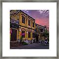 Ancient Town Of Hoi An Framed Print