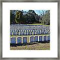 Andersonville National Cemetery Framed Print