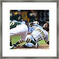 Andrew Mccutchen And Sonny Gray Framed Print