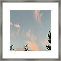 Angel Skies Framed Print
