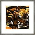 Angel With The Golden Disposition Framed Print