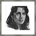 Anna Magnani 1955 Framed Print