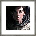 Anne Hathaway As Brand No.3 Framed Print