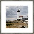 Annisquam Lighthouse Framed Print