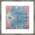 Antarctic Pastels Framed Print
