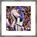 Anthony Rizzo And Jake Arrieta Framed Print