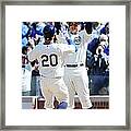 Anthony Rizzo and Justin Ruggiano Framed Print