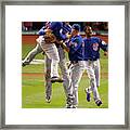 Anthony Rizzo And Kris Bryant Framed Print