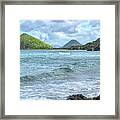 Apple Bay Tortola Framed Print