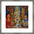 Approach Ing The Oracle In A Dream Framed Print