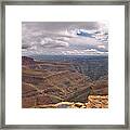 April 2023 Muley Point Pano Framed Print