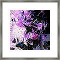 April Showers Abstract Framed Print