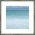 Aquamarine Sea - North West Scotland Framed Print