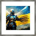 Archangel Of Victory Framed Print