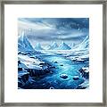 Arctic Landscape Framed Print