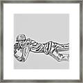 Army Plastic Toy Soldier Framed Print