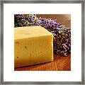 Aromatherapy Natural Soap And Lavender Framed Print