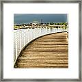 Around The Bend Framed Print