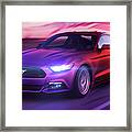 Art - The Great Ford Mustang Framed Print