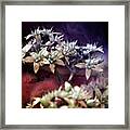 Artistic Abstract Flowers Framed Print
