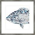Asian Art Fish Framed Print