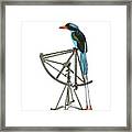 Astronomy Bird Framed Print