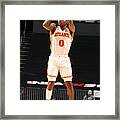 Atlanta Hawks V Charlotte Hornets Framed Print