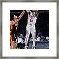 Atlanta Hawks V Denver Nuggets Framed Print