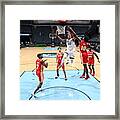 Atlanta Hawks V Memphis Grizzlies Framed Print