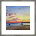 Atlantic Sunset Framed Print