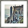 Atop Mont Saint Michel Framed Print